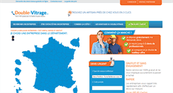 Desktop Screenshot of double-vitrage.fr